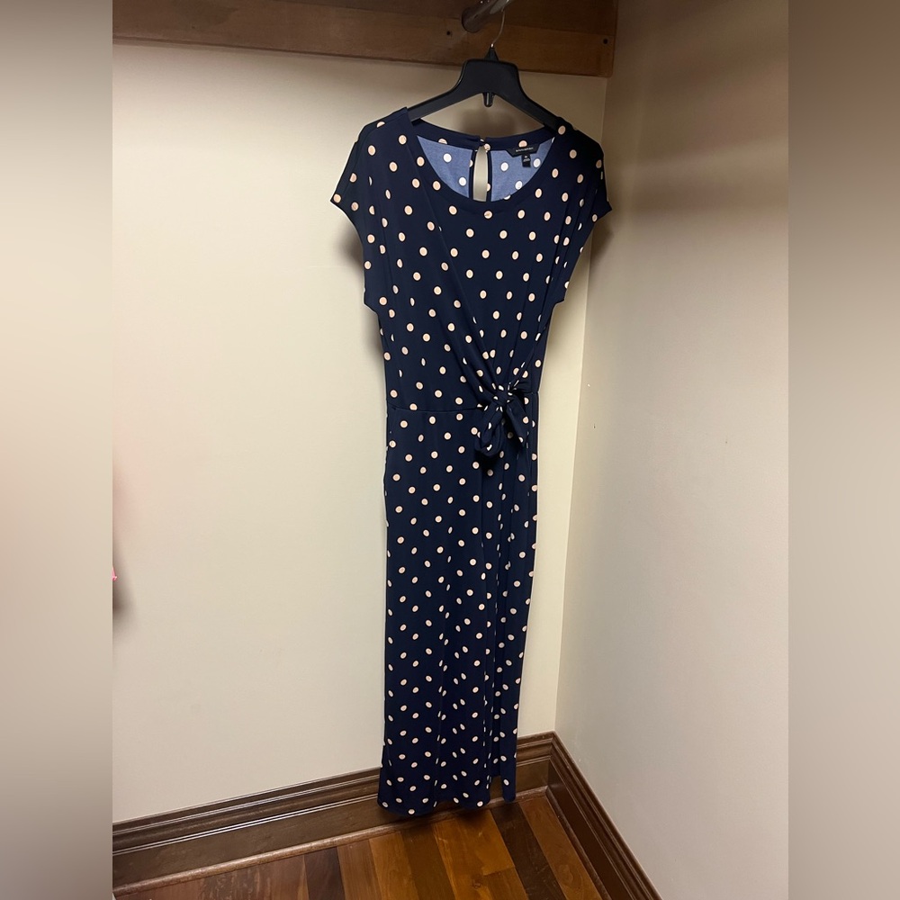 NWOT Women’s Banana Republic Polka Dot Dress with Pockets Size Medium